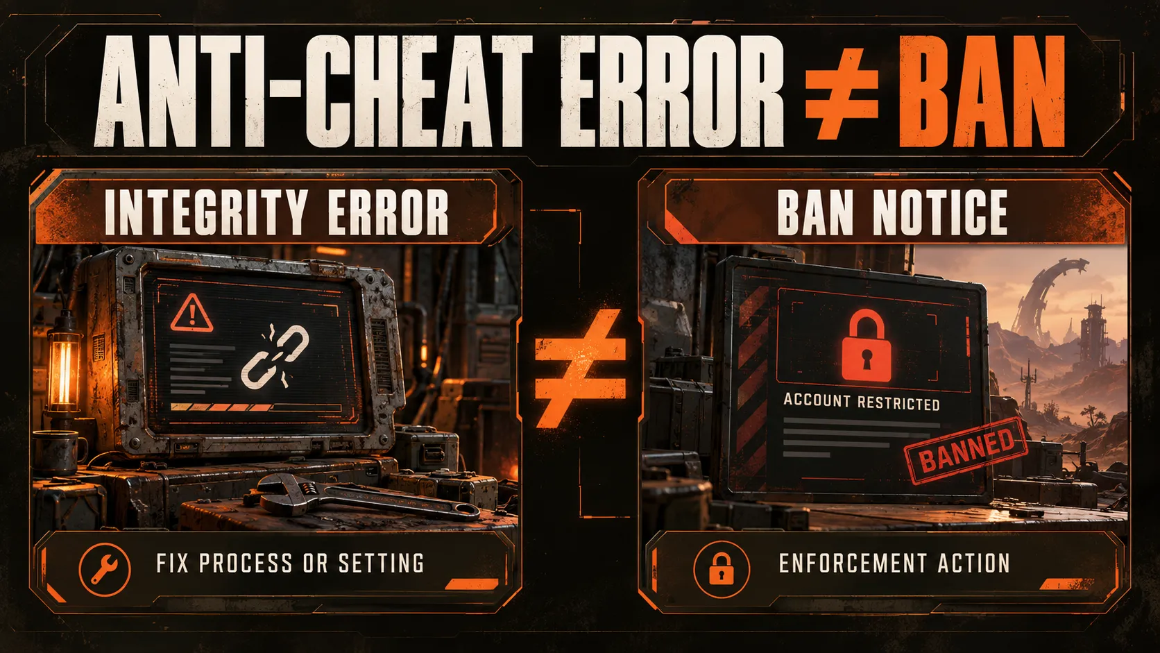 Anti cheats vs bans