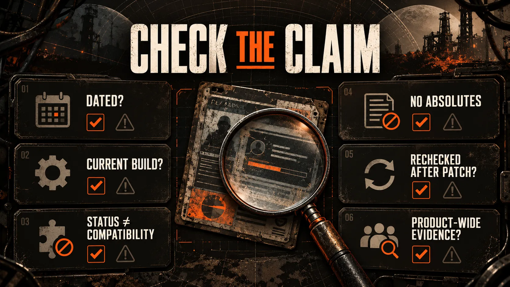 How to Evaluate an Undetected Status Claim