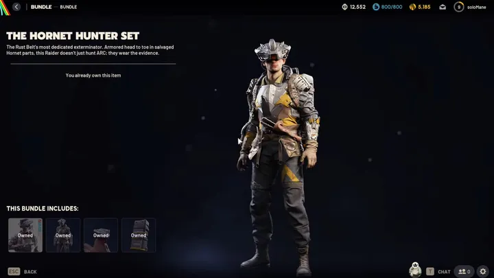 ARC Raiders Hornet Hunter Set: Price & Full Contents