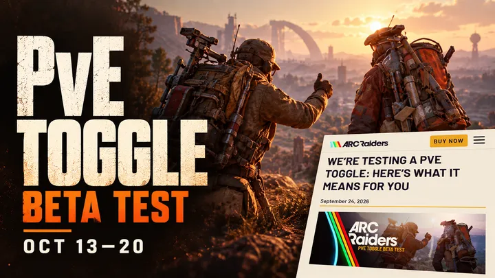 ARC Raiders PvE Toggle Test: Dates, Rules, Loot Changes