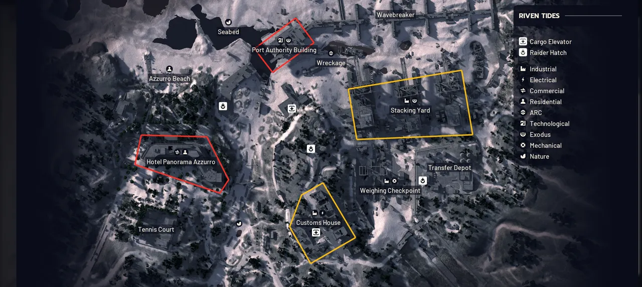 Riven Tides map