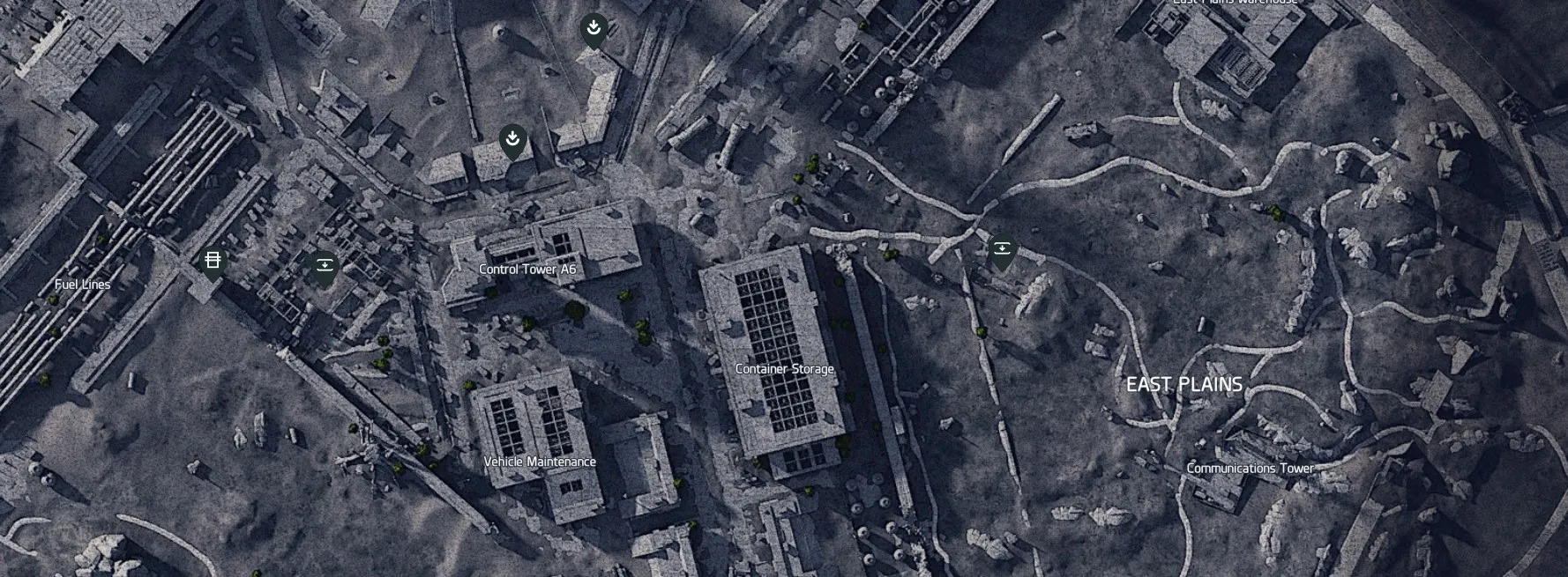 Spaceport map
