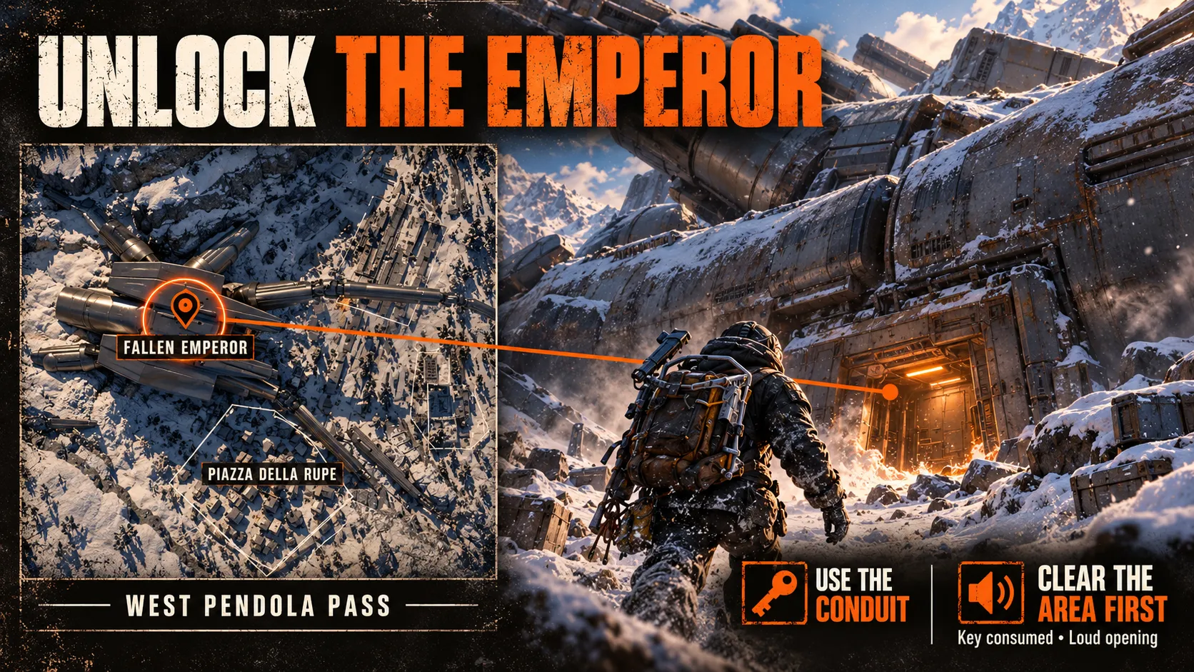 Unlock the Emperor Door